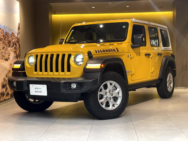 ジープ ラングラー アンリミテッド アイランダー 4WDの中古車