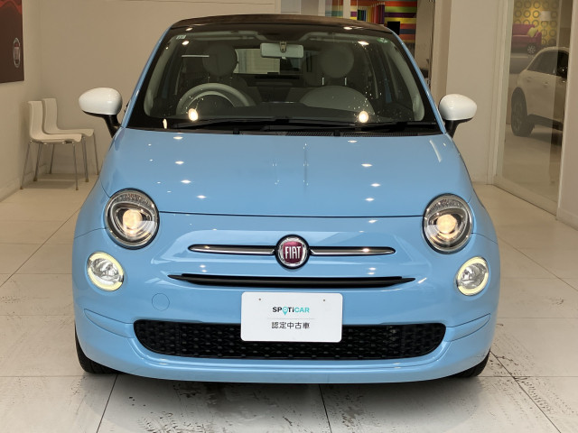 フィアット 500C チエーロブルの中古車