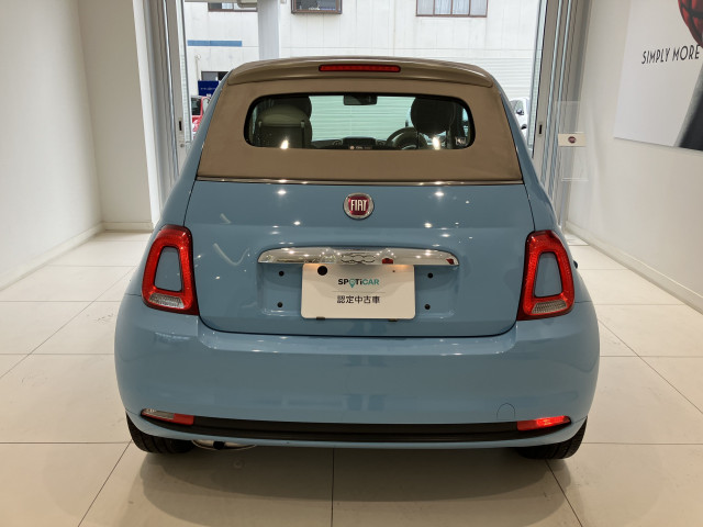 フィアット 500C チエーロブルの中古車