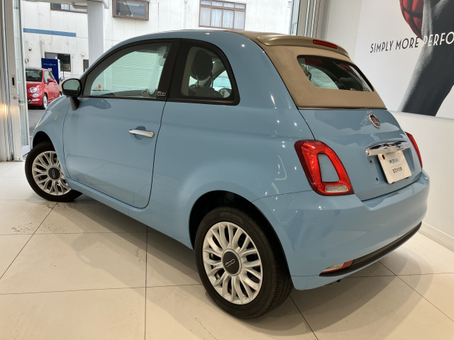 フィアット 500C チエーロブルの中古車