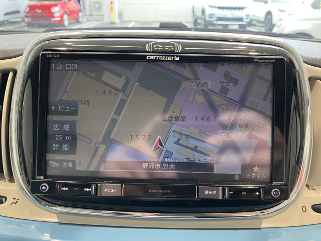 フィアット 500C チエーロブルの中古車
