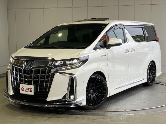 トヨタ アルファード ハイブリッド 2.5 エグゼクティブ ラウンジ S E-Four 4WDの中古車