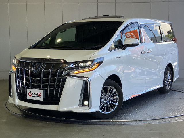 トヨタ アルファード ハイブリッド 2.5 エグゼクティブ ラウンジ S E-Four 4WDの中古車